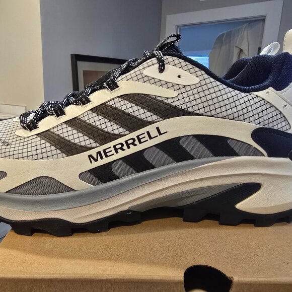 Merrell Mens Moab Speed 2 GTX Outdoor Gore-Tex Hiking Trail Shoes Size 10.5 NEW - Picture 1 of 14